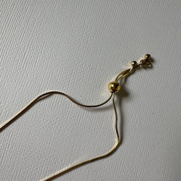 Gold cross bracelet - Picture 4 of 4